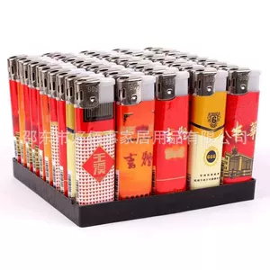 Производитель Singda LIGHER XD -909 FU BRAND BRAND BRAND FLAME BUMP BACK PAPER Ohlesale Электронная зажигалка