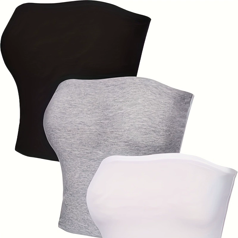 2025 новый трансграничный европейский и американский женский бюстгальтер без бретелек без подкладки и без ободков