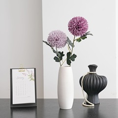 シミュレーションフラワー、シングルラージスパイクボール、菊、家の装飾、結婚式の小道具、フラワーアレンジメント、クロスボーダーホットセール造花