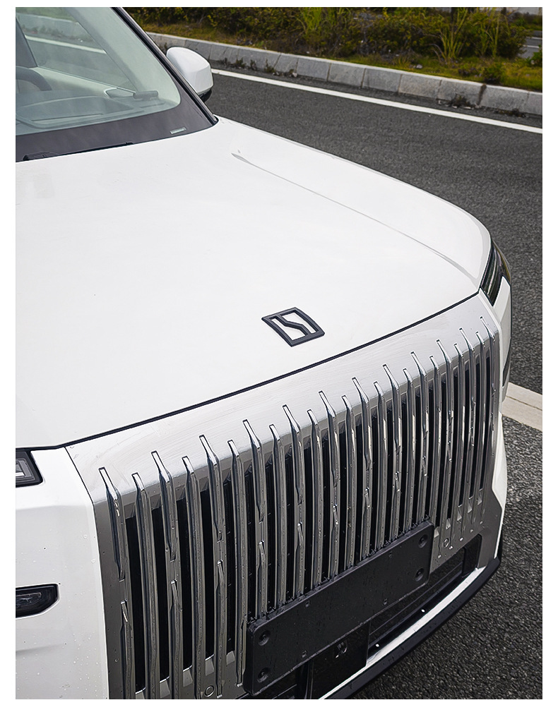 Suitable for Zeekr 8X Front and Rear Logo Blackening Coverings, Automotive Metal Installation Accessories, Non-Destructive Installation of Car Logos