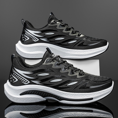 Men's Breathable Winter Sports Sneakers for Youth and Students, Lightweight Dad's Shoes with Mesh Design, Fashion Running Shoes