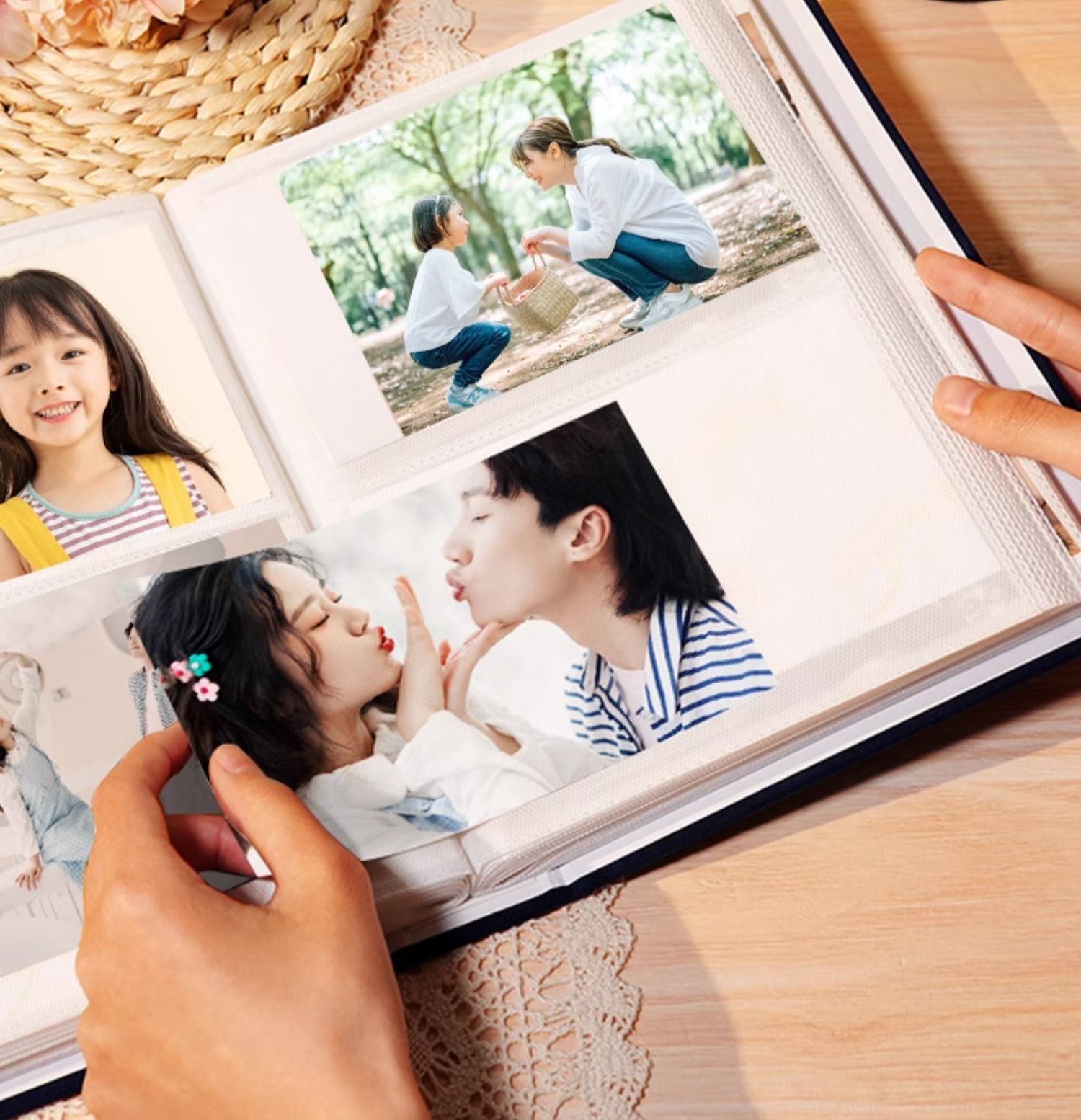 180g Weight Photo Album Stationery Type 1 Piece Quantity Daily Occasion PP, Suede Material Butterfly Pattern Princess, Shiny Style Multicolor Color Multicolor Butterfly PP Suede Daily Princess Shiny Photo Album