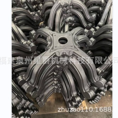 泉州 精铸 管夹管道抱箍支架管道支吊架  T型滑动 底盘 托架