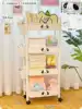 White four -layer+puppy head+3 hanging basket