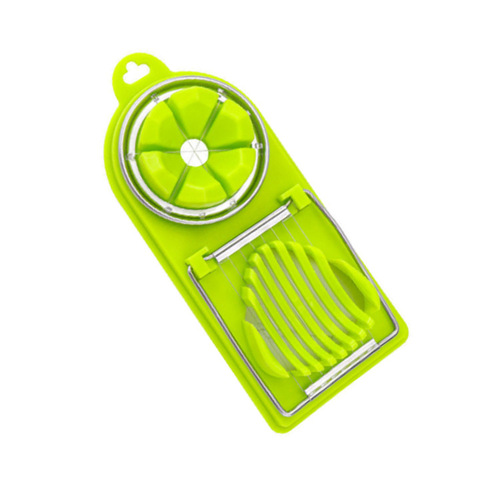 Double-headed egg slicer, fancy two-in-one egg cutter, multi-petal egg cutter, preserved egg splitter tool