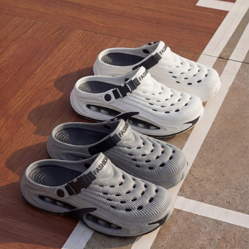 Dongdong zapatos para hombre 2026 verano nuevo tipo de sandallas deportivas de playa antideslizante antiolor desgaste zapatillas para hombre