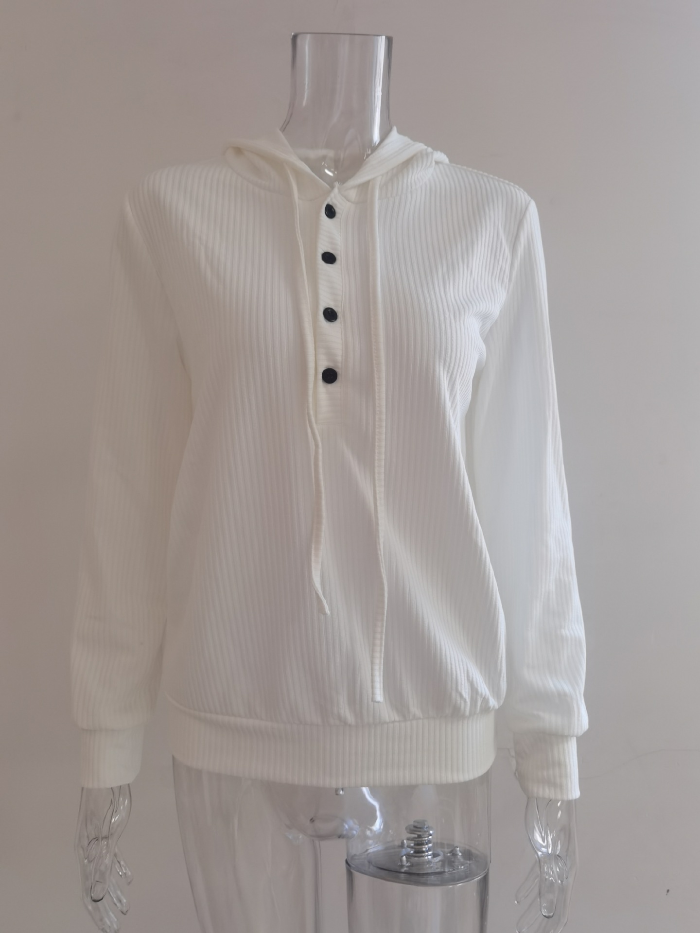 329g Weight Long Sleeve Sleeve Length Zipper Placket Type Regular Sleeve Sleeve Type Cotton Blend, Polyester Fabric Type Regular Top Length Hoodie Tops Type Daily Occasion Hooded Neckline Warm Function Loose Fit Type Solid Color Pattern Autumn Season Women's Gender Casual Style Women's Hoodie Long Sleeve Hoodies & Sweatshirts Casual Solid Color 无