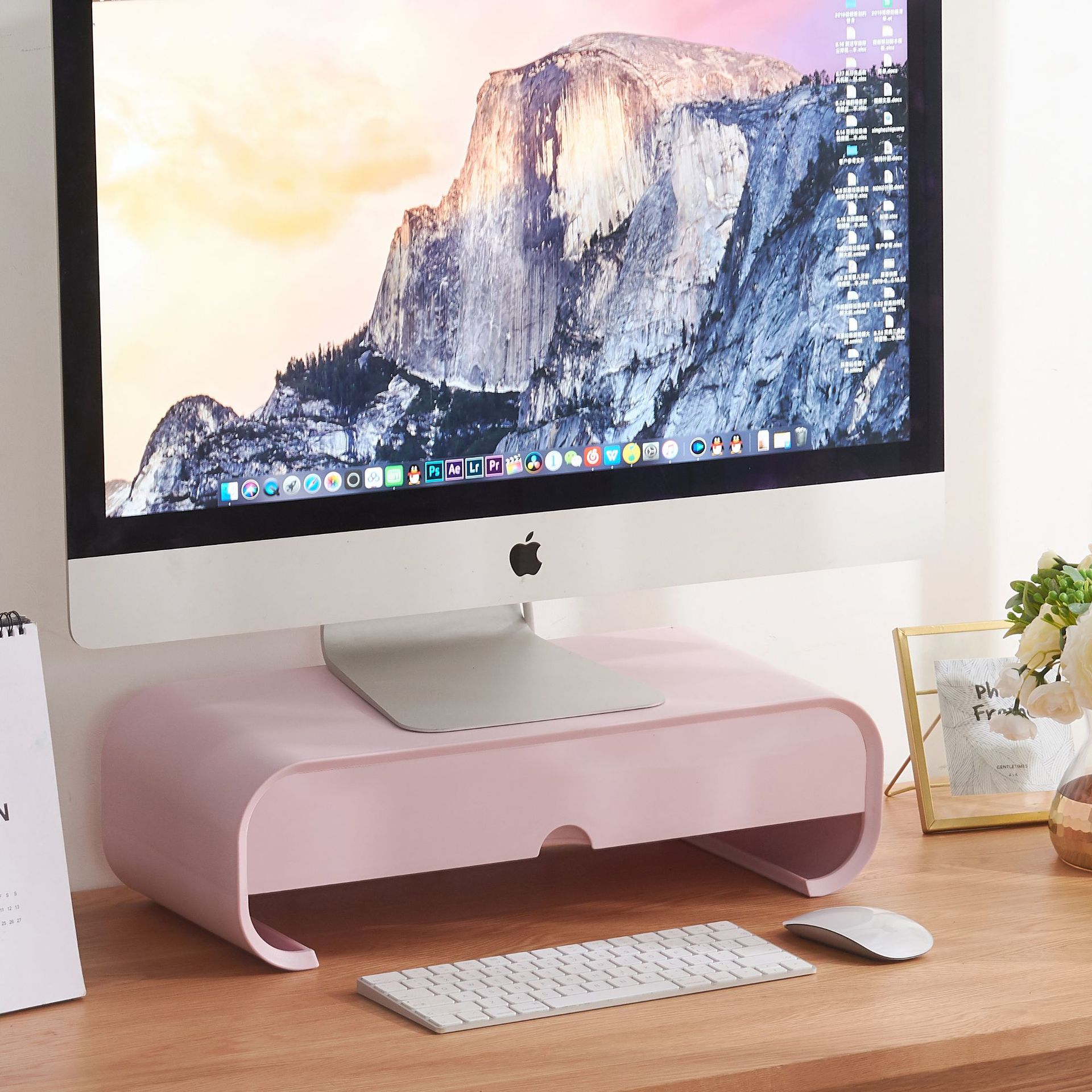 Batch Office Storage Monitor Heightening Desktop Storage Rack Computer Stand Laptop Heightening