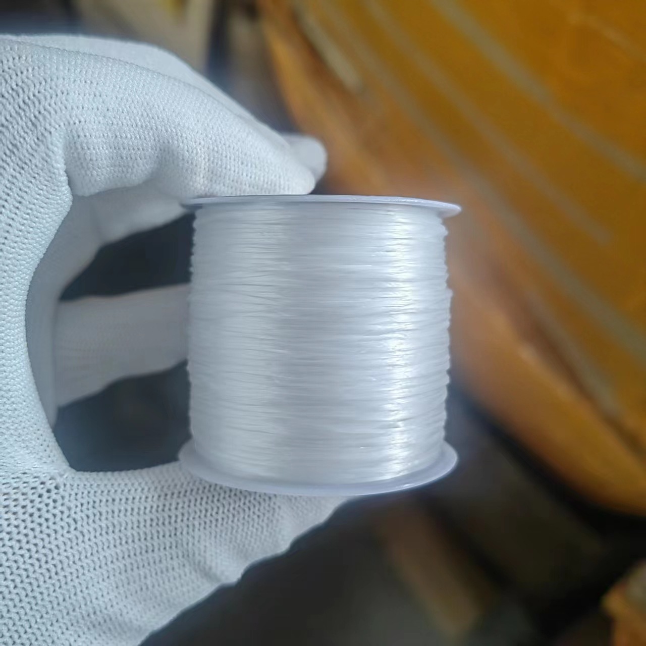 批发40米长扁水晶弹力线穿串弹力线松紧线好弹性穿珠线手链0.8mm