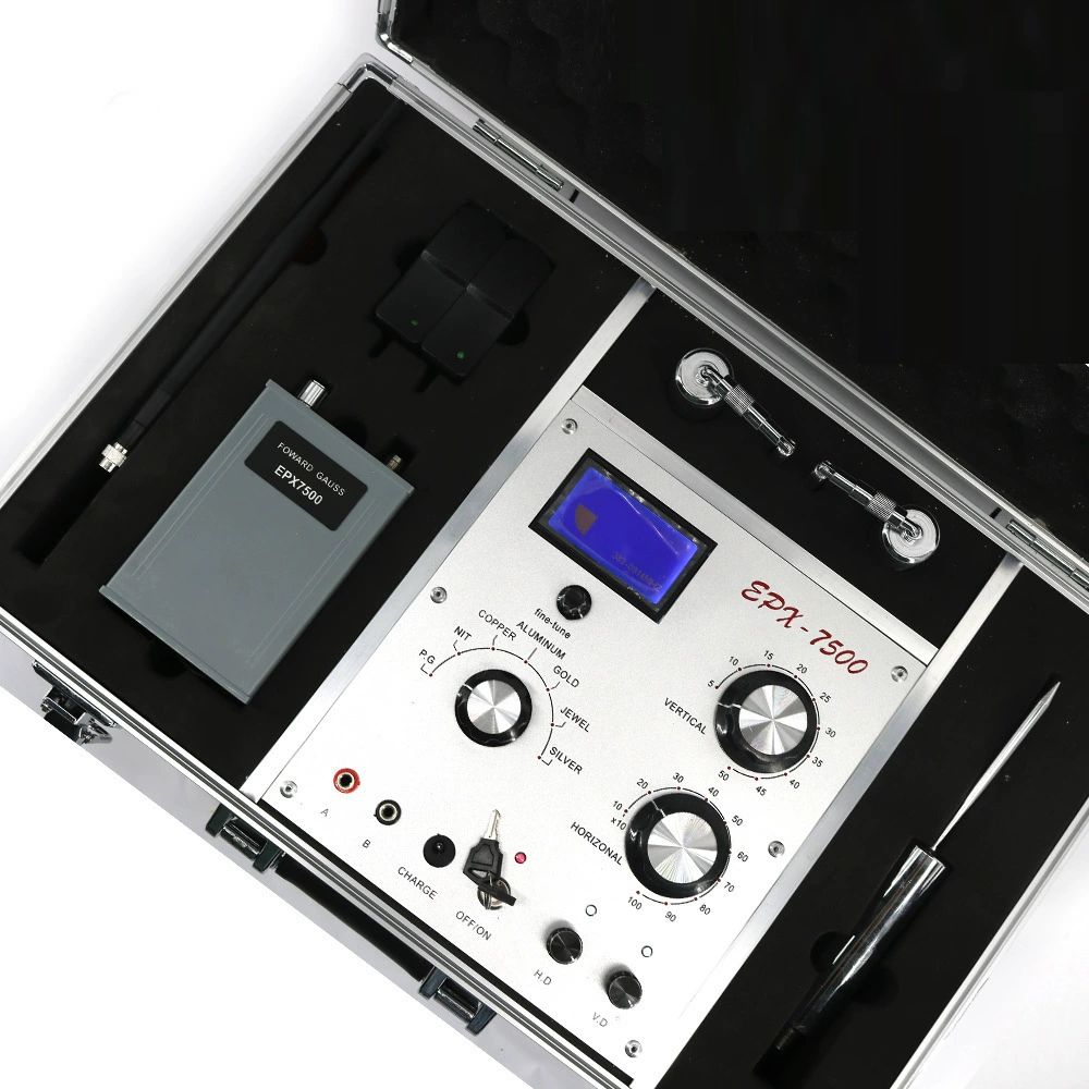 EPX7500 подземный металлоискатель золото, серебро, медь длинный колокол оловянный алюминий и драгоценные камни глубина обнаружения 5-50 м