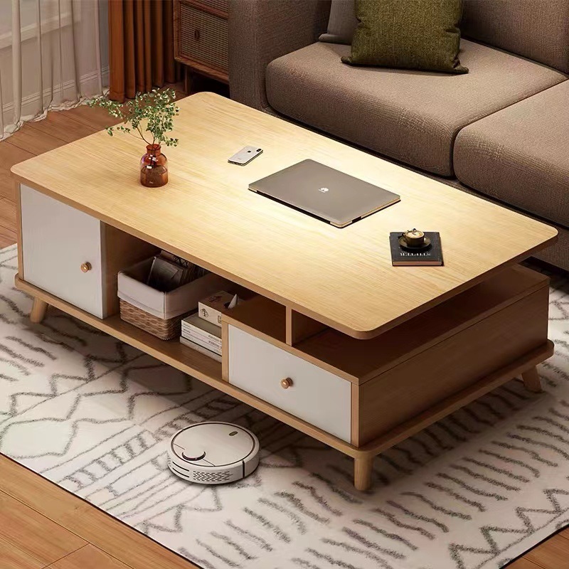Mesa de té, sala de estar, sofá doméstico, mesa de té, dormitorio, balcón, alquiler simple, nueva mesa de té simple china, mesa de té