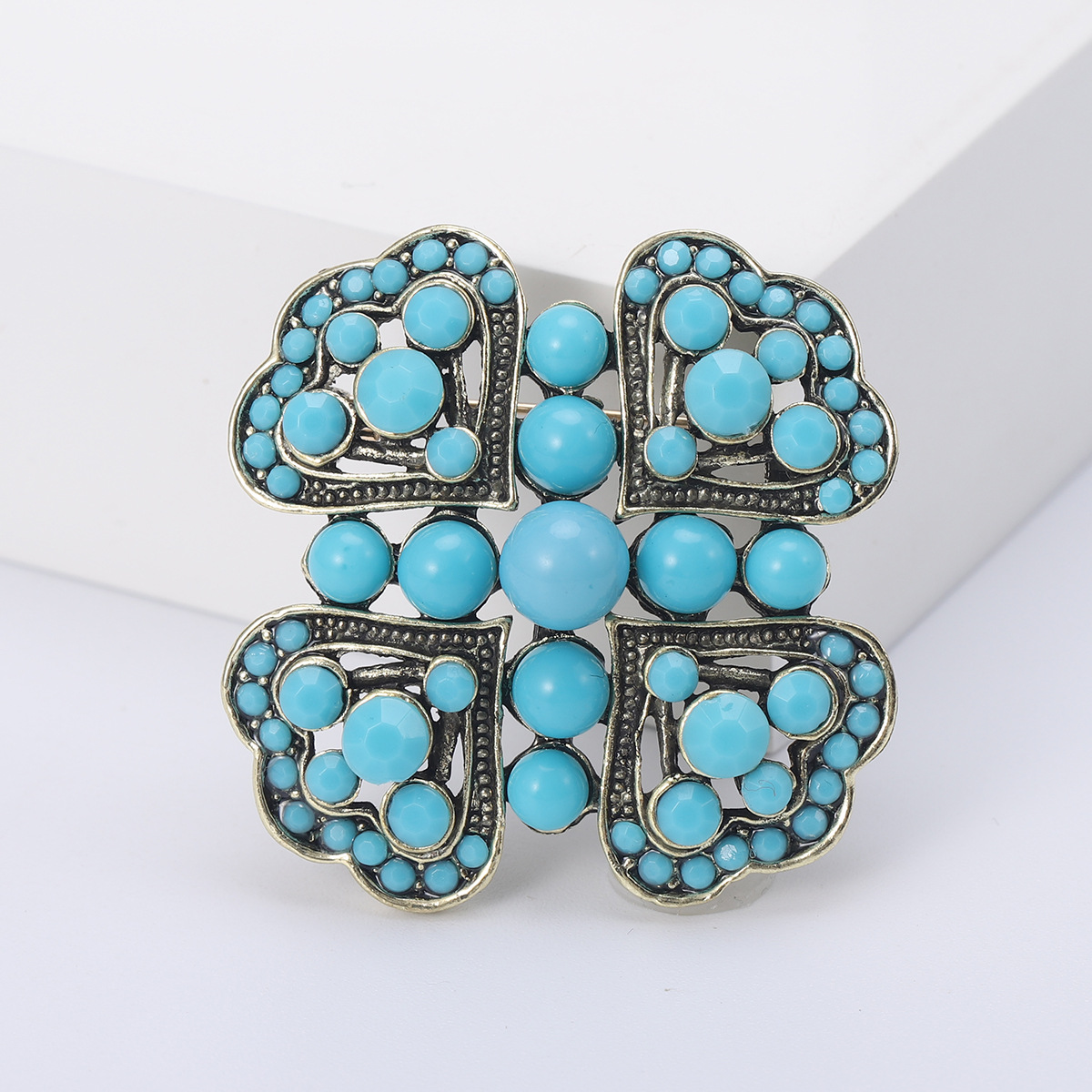 Flower Pattern All Seasons Season Basic Pin Flower Alloy Women's Brooches