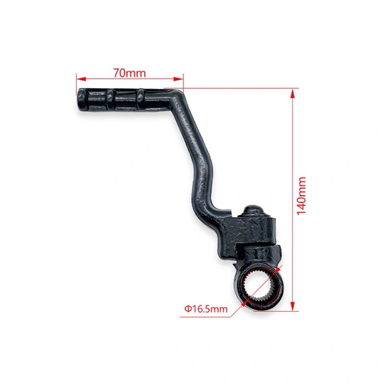 Two-Stroke Motorcycle Engine Kick Start Lever for Yamaha DT230 MT250 HJ