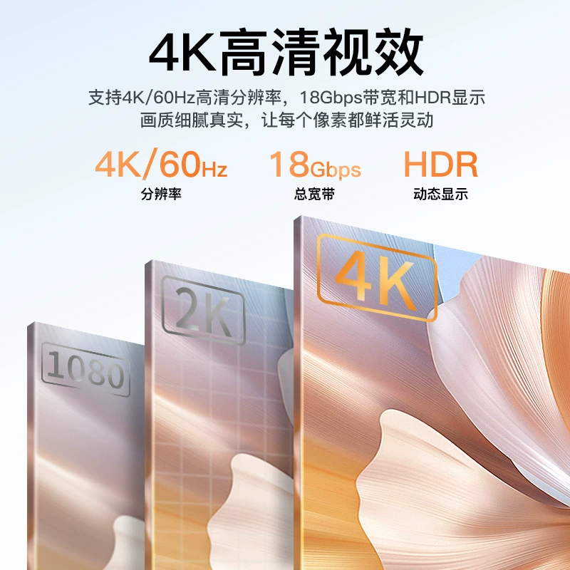 Видео-кабель DP, DisplayPort кабель male-to-male версии 1.2, 4k60Гц, соединение монитора