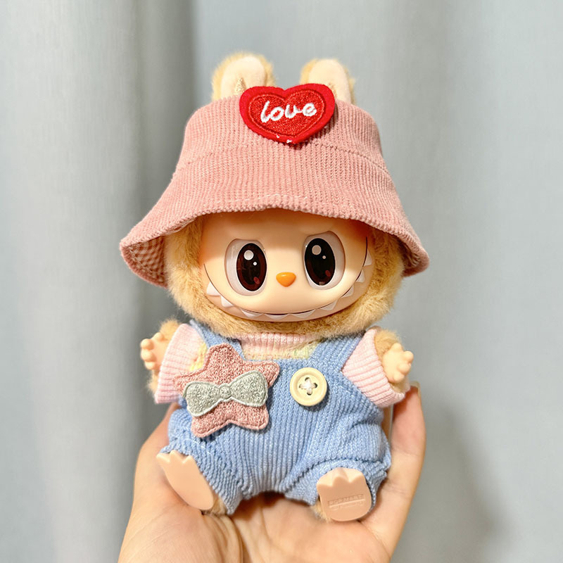 Only clothes] second generation blind box Labubu clothes vinyl face pendant cloth cloth sit party series baby clothes adorable