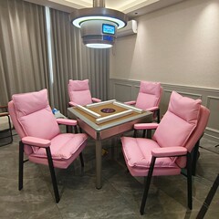 チェスとカードルームの椅子、チェスとカード専用の茶室、麻雀、座りがちな麻雀館、快適なホームミーティング背もたれスツール