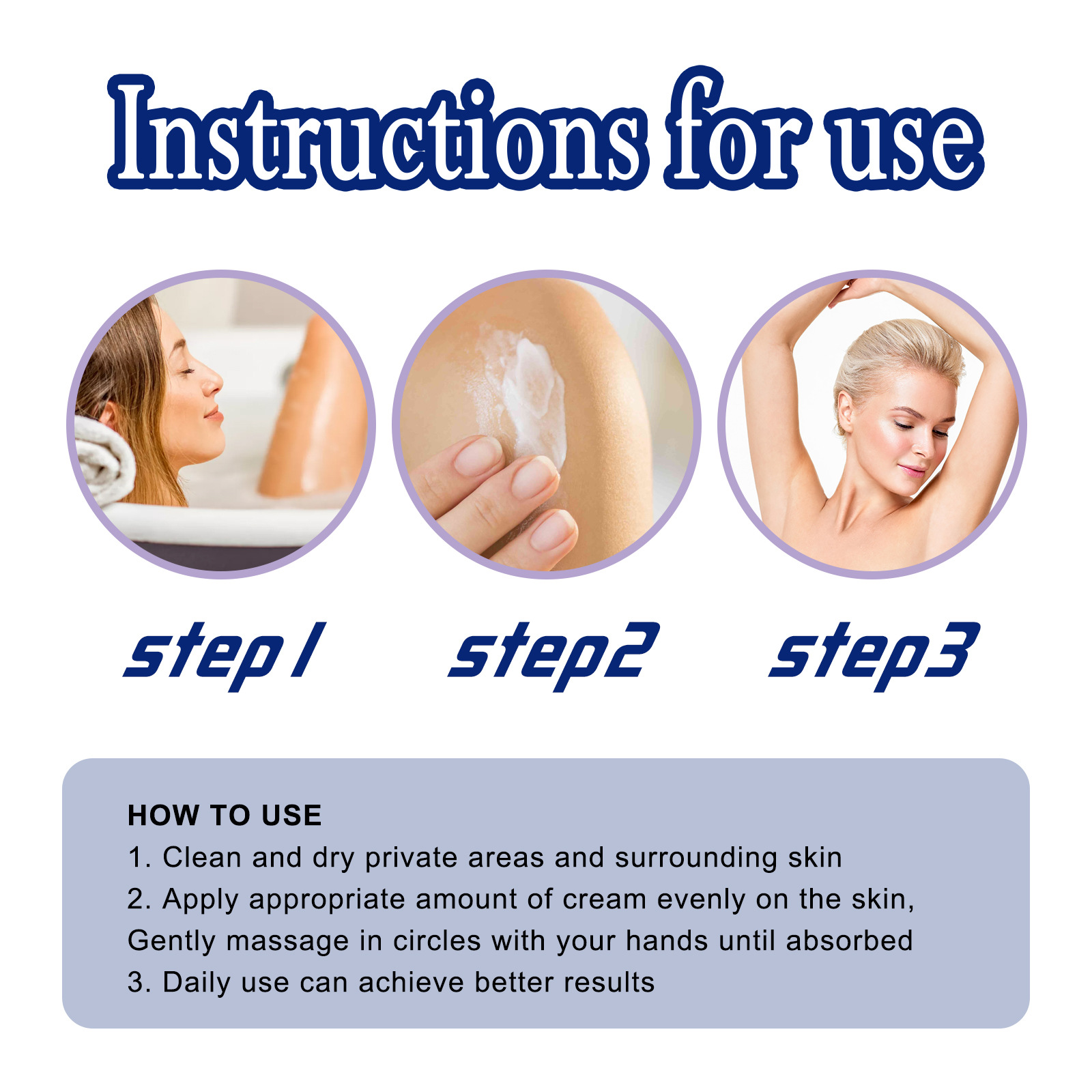 La crema blanqueadora corporal aclara la opacidad, la oscuridad de las axilas y los codos, unifica el tono de la piel e hidrata._voghion.com