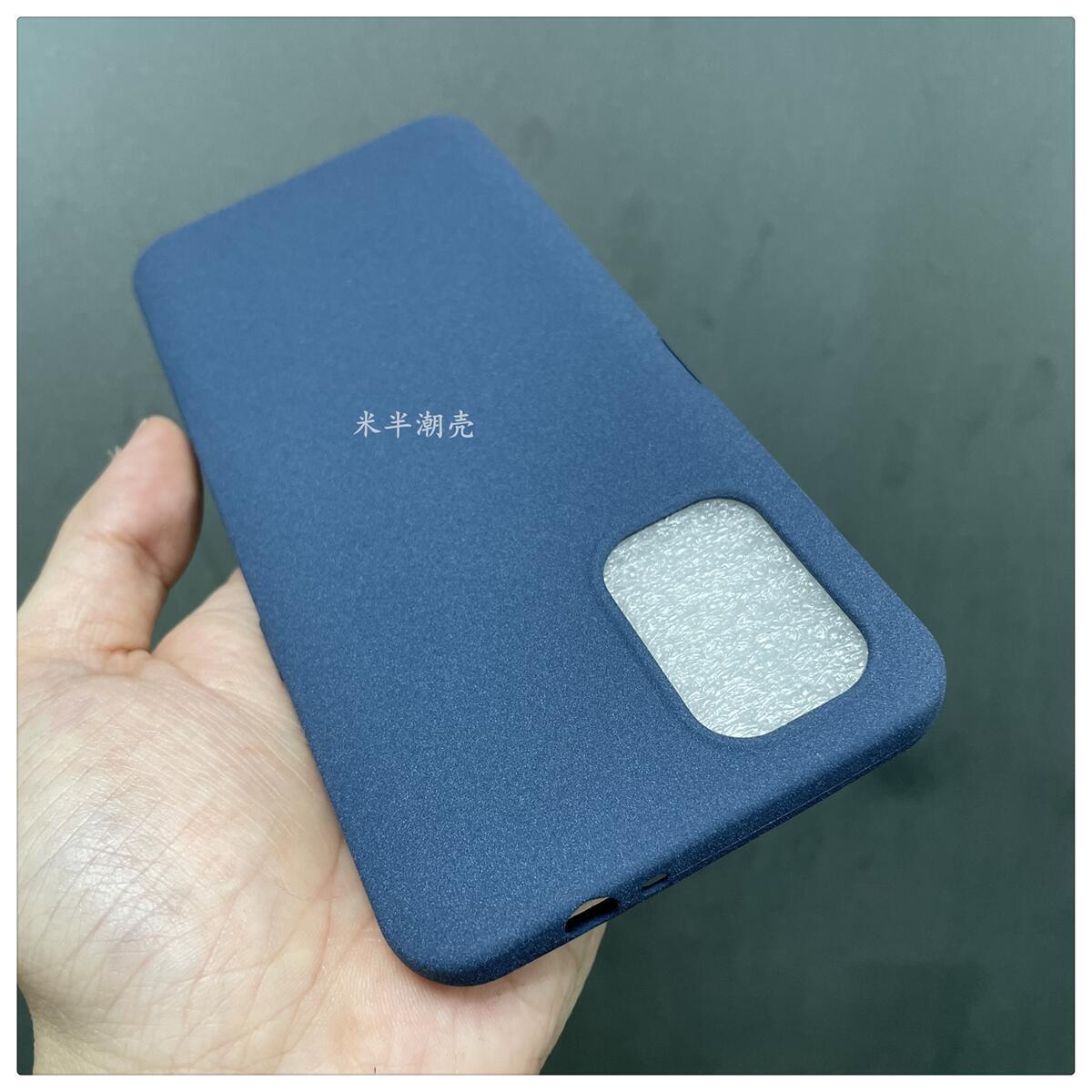 Suitable for Nokia G21 Mobile Phone Case Nokia G21 Soft Shell Silicone Cover Anti-Fall Rough Frosted Blue Ultra-Thin Simple