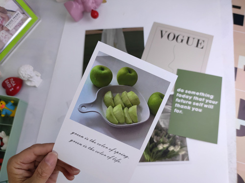 Ins-style sticker series bedroom dormitory background wall poster card wall decoration background photo prop card