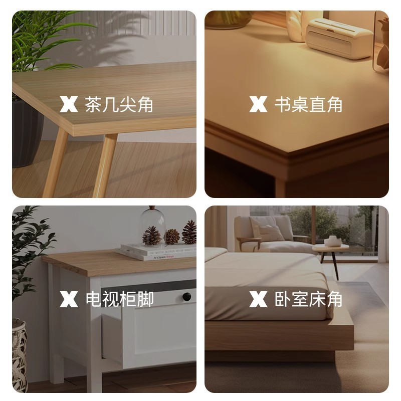 防撞条儿童软包婴儿保护条墙角护角包边宝宝桌贴窗户磕碰|undefined