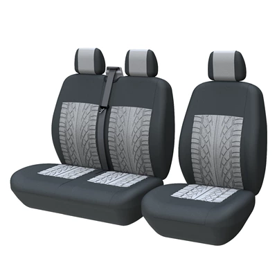 Iveco, Ford, Vauxhall, Universal seat cover - y37345-gray-21-universal-size