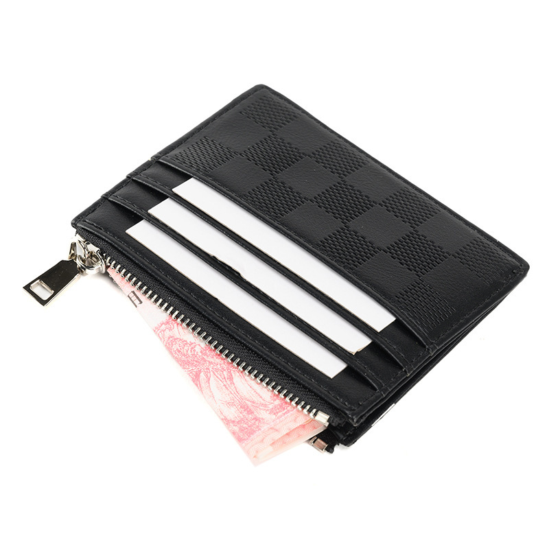 2024 Foreign Trade Cross-border Supply Zipper Card Bag with Card Mirror Window Coin Purse Explosions Card Holder New Card Holder 2024 Foreign Trade Cross-border Supply Zipper Card Bag with Card Mirror Window Coin Purse Explosions Card Holder New Card Holder