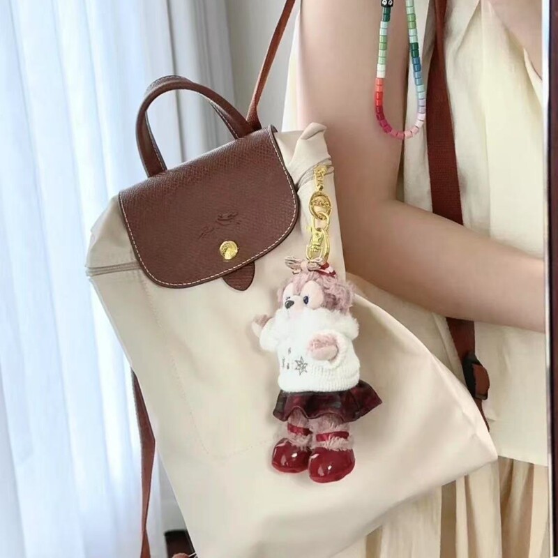 Longchamp Classic 70Th Anniversary Backpack Casual Waterproof Large Capacity Foldable Nylon Women's Backpack