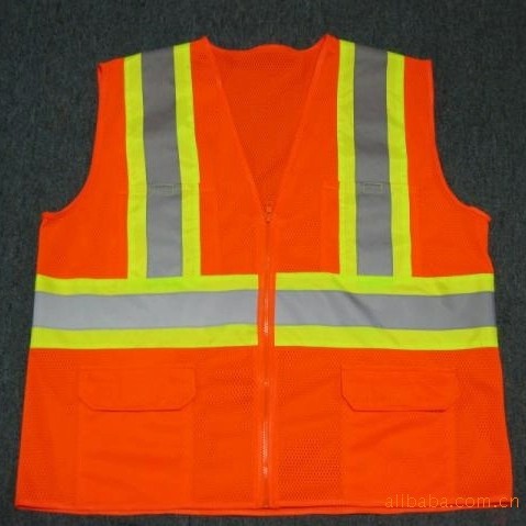 厂家直销 荧光网布、牛津布供应网布背心（图）