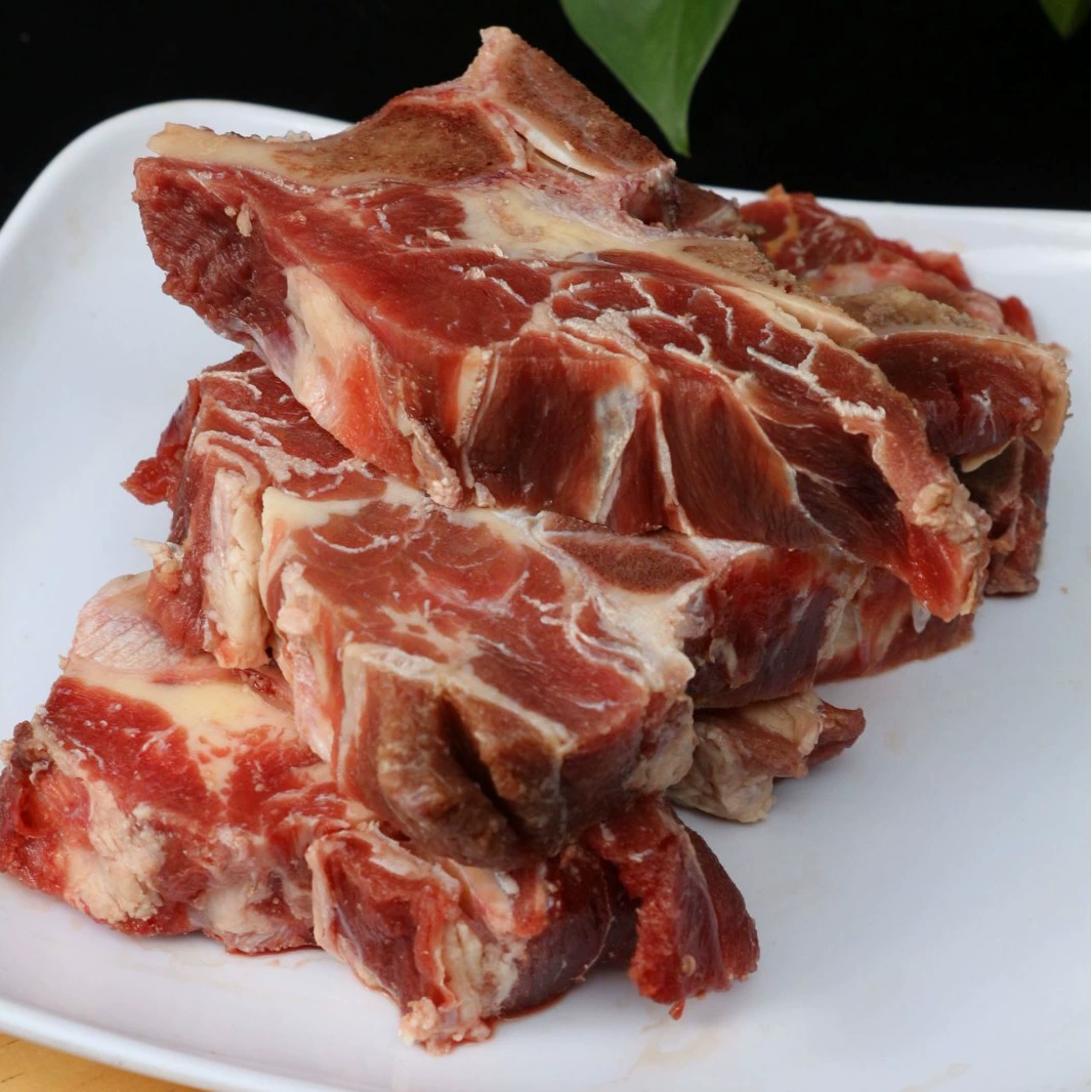 Прямые волосы свежее мясная шпинель Свежезамороженные замороженные продукты с говядиной горшок ингредиенты стейк ребрышки говяжьи ребра