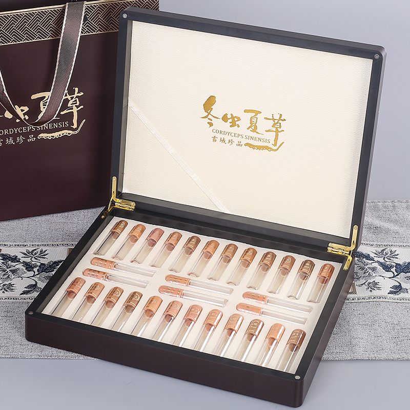 Caja de embalaje de Cordyceps Cordyceps Caja de regalo Caja vacía 10 tubos 20 50 60 cajas de regalo