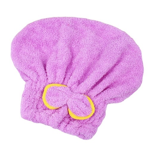 Super absorbent and quick-drying microfiber absorbent dry hair cap for wiping hair and quick-drying towel for adults thickened shower cap