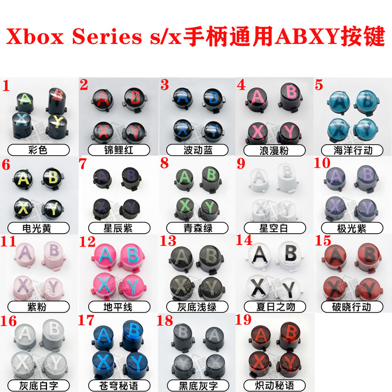 Suitable for Xboxone S Abxy Buttons, Elite Controller Function Buttons, Elite1 2Xbox Series
