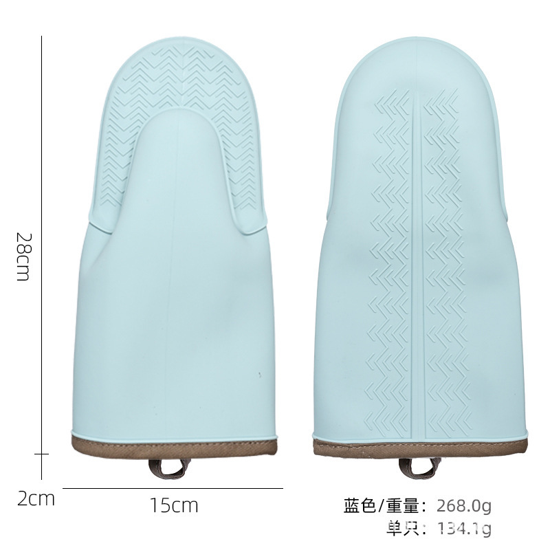 Fabricantes al por mayor guantes de microondas guantes de horno resistentes al calor guantes de horno de silicona guantes de horno de aislamiento térmico