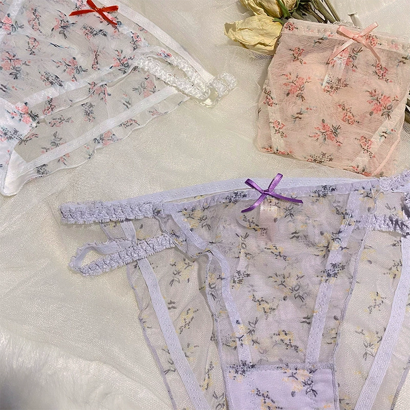 Марка японские милые кружевные брюки, sexy штаны, нижнее белье
