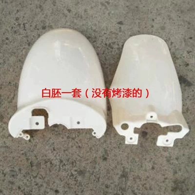 Electric vehicle fender – painted front mudguard - the-unfinished-model-is-taken-home-and-painted-little-turtle-king-front-mudguard