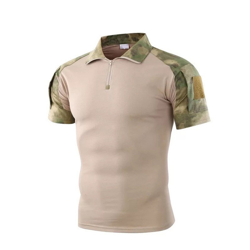 Tren transfronterizo G2 ropa de rana tops verano para hombres ropa de camuflaje de manga corta entrenamiento de rana al aire libre ropa táctica fábrica al por mayor