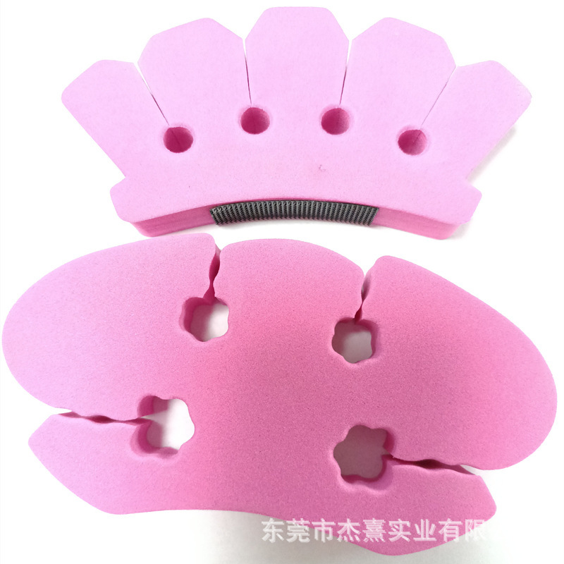 Various Styles of Designs and Development of Eva Foam Soft Elastic Lightweight High Resilience Pink Hair Braiding Machine Available in Colors