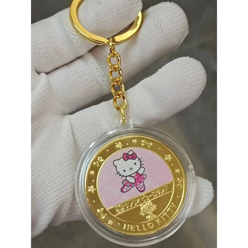 Hello kitty, coins, commemorative medal