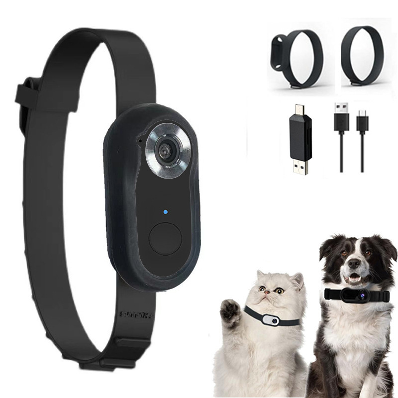 新型ペット用親指カメラレコーダー、動物視点カメラ、録音機能付き防振カメラ、首輪カメラ|undefined