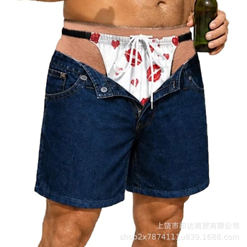 2026 Cross-Border Amazon Bestseller: Unique and Fun Men's Summer Beach Shorts, 3D Printed Floral Swim Trunks for Men 2026 Cross-Border Amazon Bestseller: Unique and Fun Men's Summer Beach Shorts, 3D Printed Floral Swim Trunks for Men