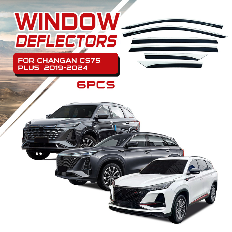 Tenxinrui es adecuado para Chang'an cs75plus lluvia ceja modificación platino lluvia escudo ventana lluvia escudo suministros del coche