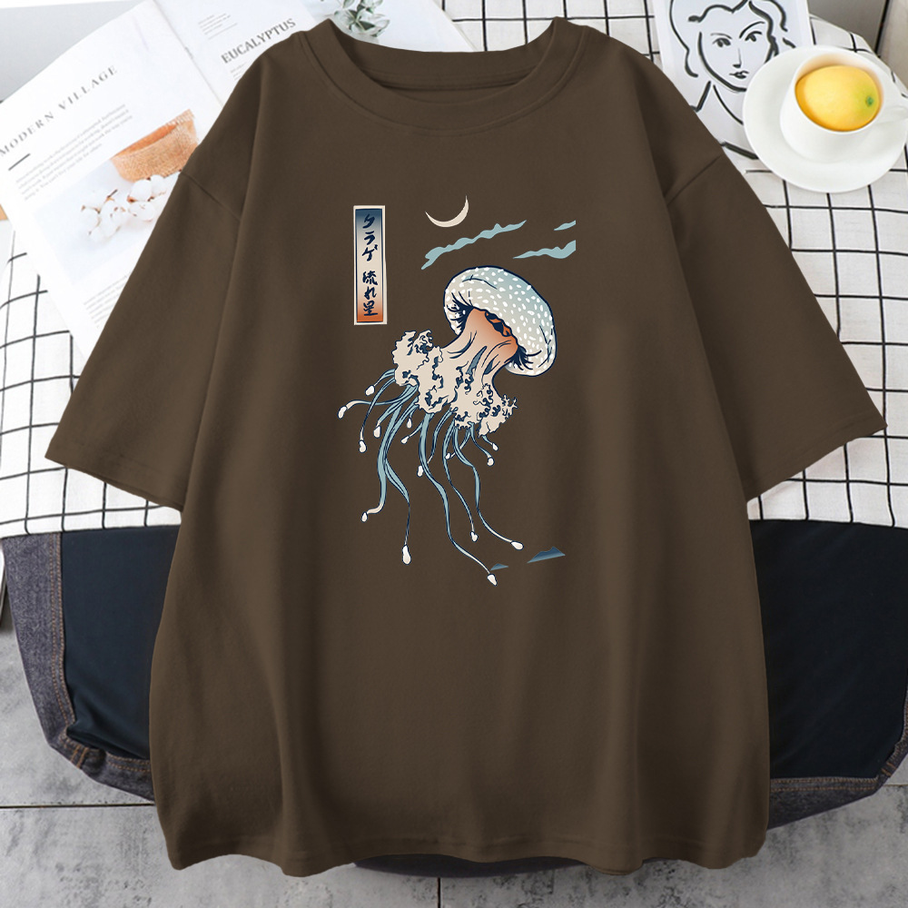 Herrkläder nya herr t-shirt tryckt kortärmad T-shirt topp_voghion.com