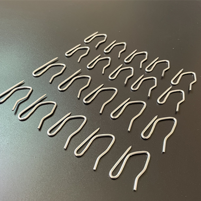 Stainless steel curtain pointed hook size S hook car curtain hook cloth with hook curtain accessories wholesale