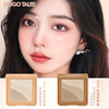Matte face blush, contouring palette, highlighter, eye shadow for contouring along the hairline, hair stick, three colors, silhouette correction