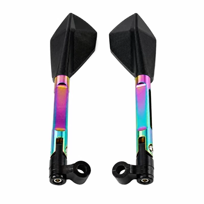 Motosiklet ləvazimatları və aksesuarları rearview mirror for street bikes - colorful