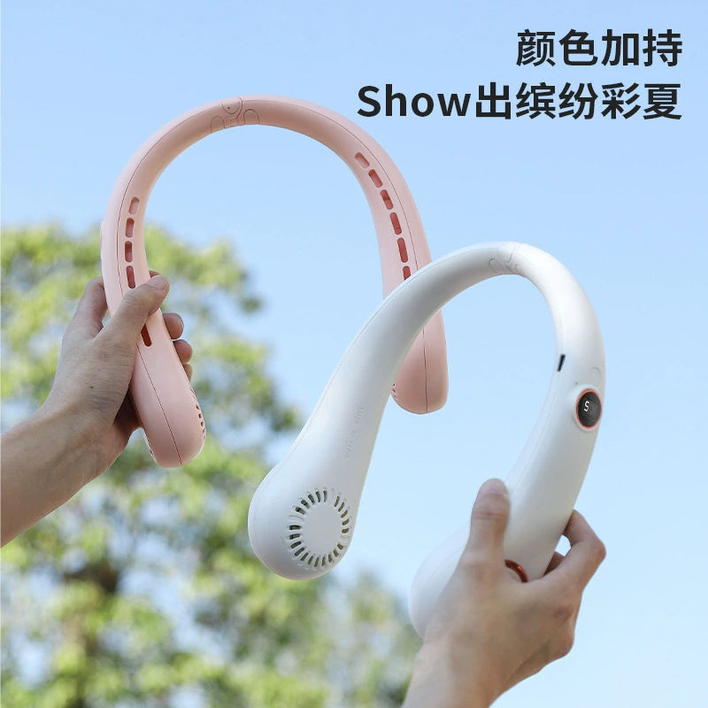 Folding handheld air fan for students