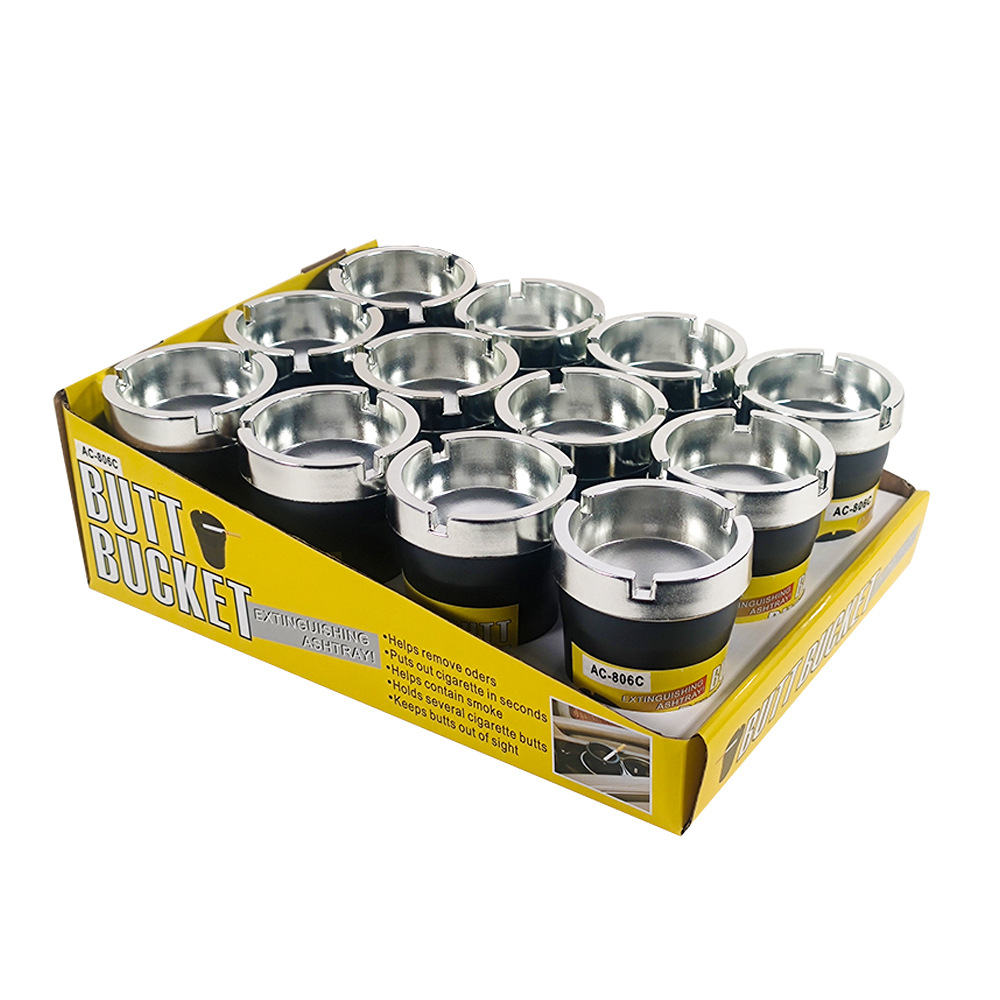 [Carzhifu nuevo coche personalizado multifuncional coche portátil coche especial cenicero material universal transfronterizo