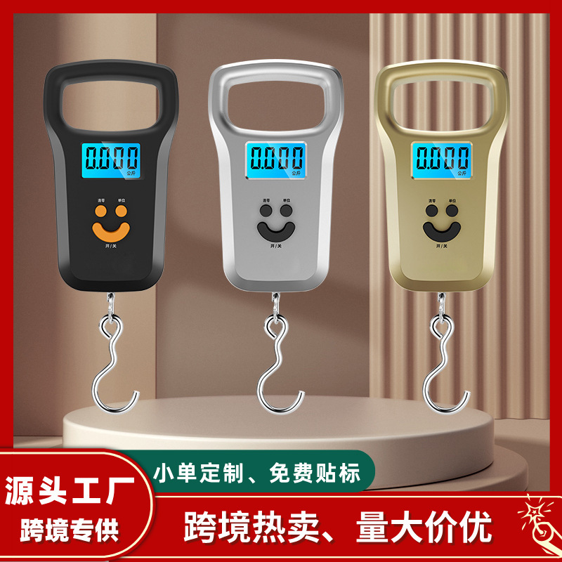 Portable Satchel Digital Scale Gram Scale Accurate 50kg High-Precision Satchel Household Luggage Express Special Spring Scale