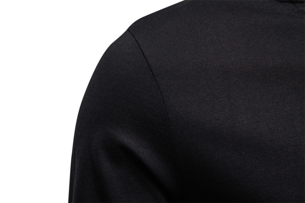 Maglia uomo maniche lunghe scollo a v slim fit in cotone_voghion.com