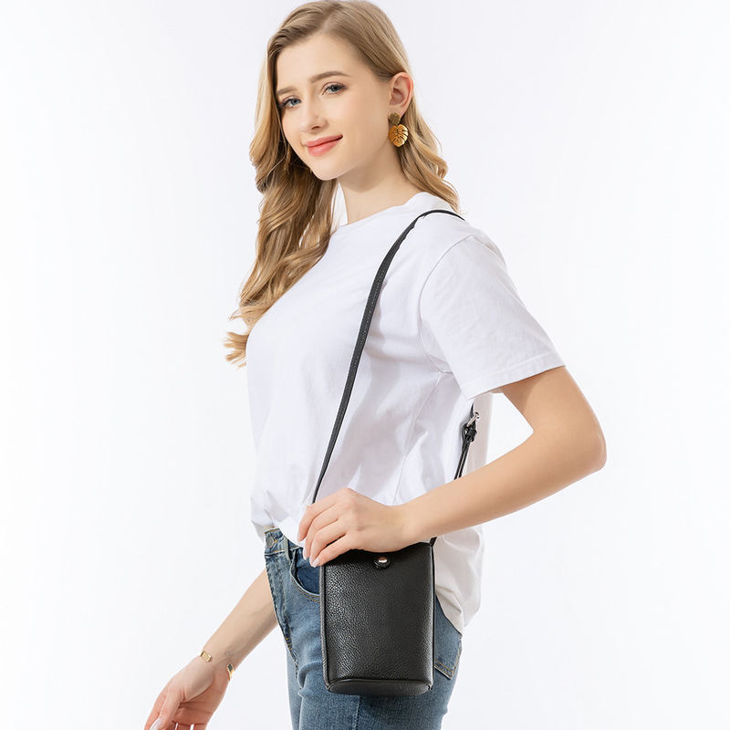 [Seasonal Clearance Sale 50% off on Sale] Pu Leather Mobile Phone Cross-Border Women's Cross-Body Small Bag Daily Work Clothing Shoulder Bag